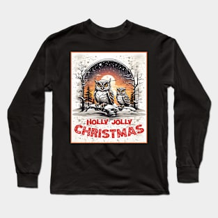 Holly Jolly Christmas Long Sleeve T-Shirt